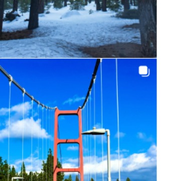 Bridge and blue sky photographed by ForteVisions